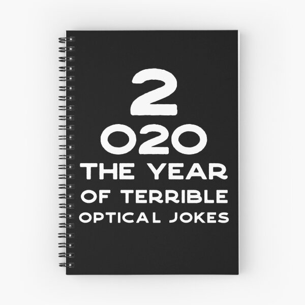 Item preview, 2020 a New Year of Bad Optical Jokes - Funny Eye chart  designed and sold by Good-Politics.