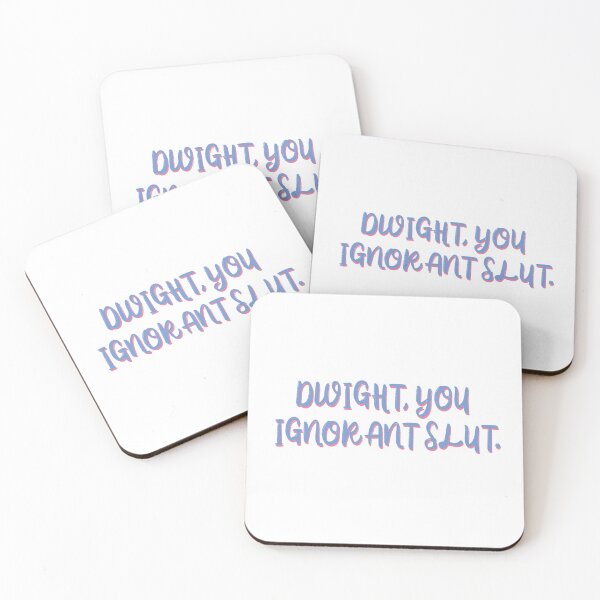 Item preview, Dwight, you ignorant slut designed and sold by DotsAndDaisies.