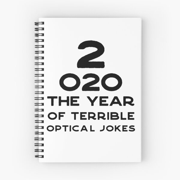 Item preview, 2020 a New Year of Bad Optical Jokes - Funny Eyechart  designed and sold by Good-Politics.