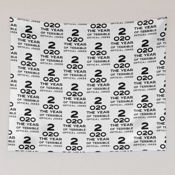 Item preview, 2020 a New Year of Bad Optical Jokes - Funny Eyechart  designed and sold by Good-Politics.