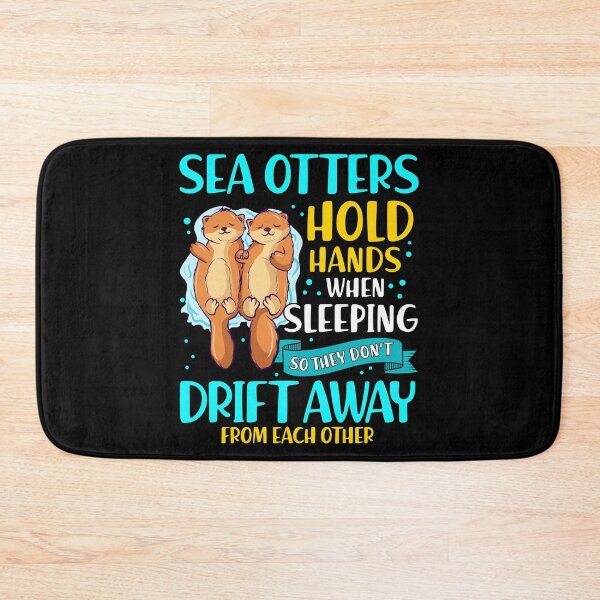 Item preview, Sea Otters Hold Hands When Sleeping Cute Otter designed and sold by perfectpresents.