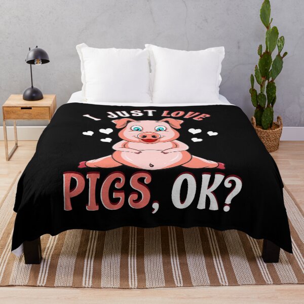 Item preview, Cute & Funny I Just Love Pigs, OK? Baby Pig designed and sold by perfectpresents.