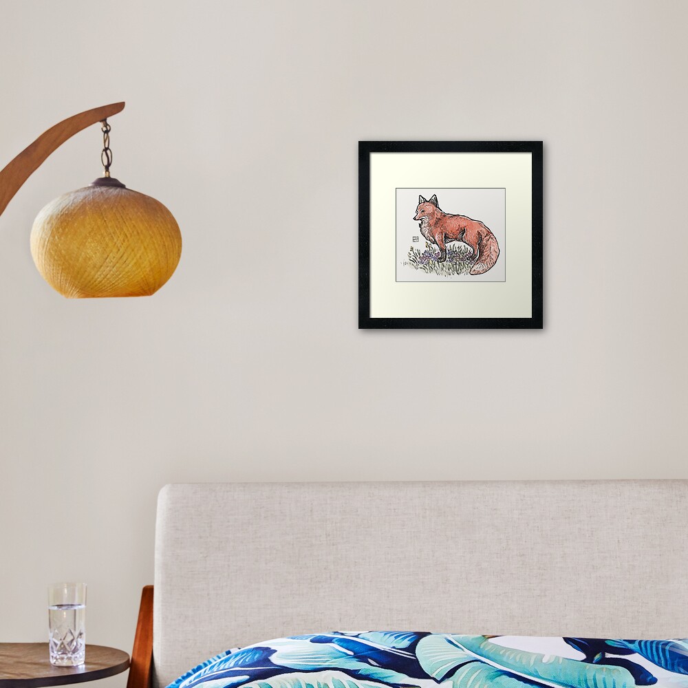 Item preview, Framed Art Print designed and sold by crafty-fox.