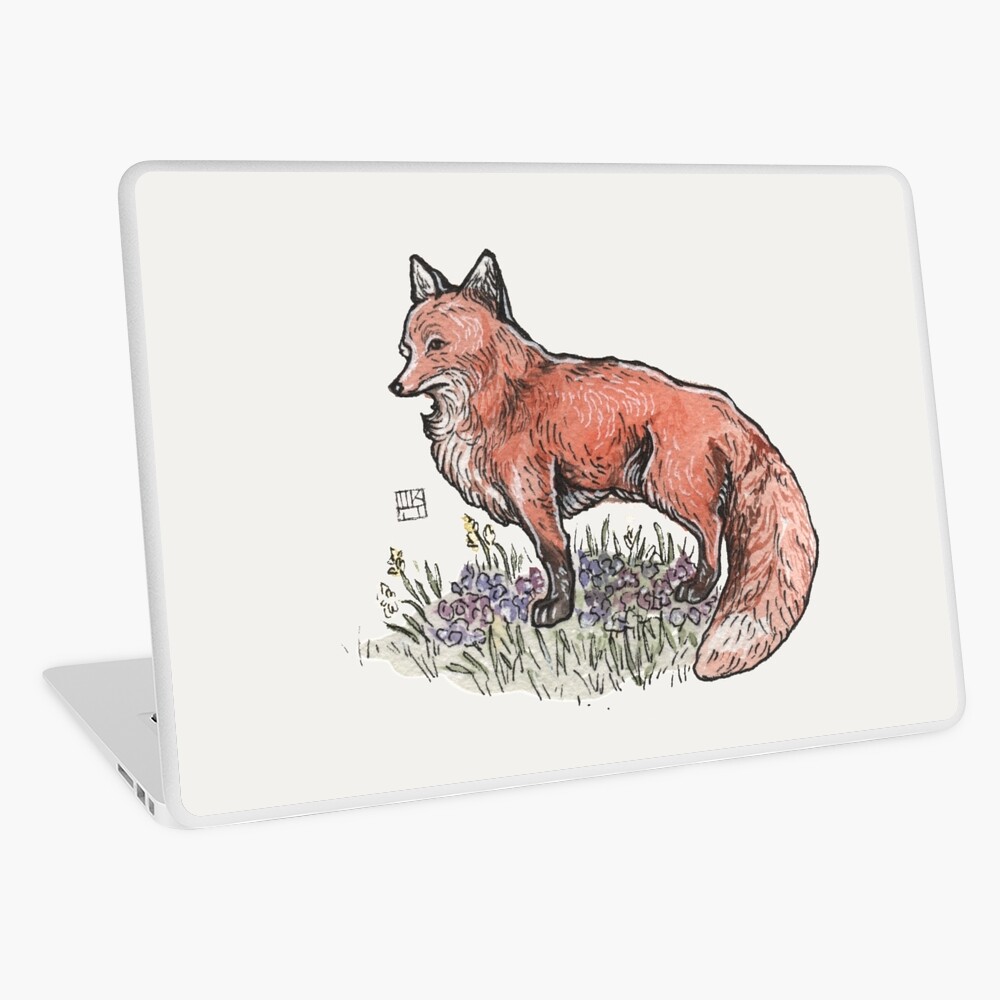 Item preview, Laptop Skin designed and sold by crafty-fox.
