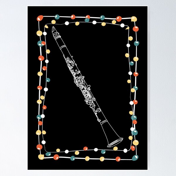 Item preview, Christmas Clarinet designed and sold by LimeStorm.