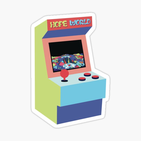 Artikel-Vorschau von Hope World – Retro-Arcade-Spiel, designt und verkauft von heart-and-seoul.