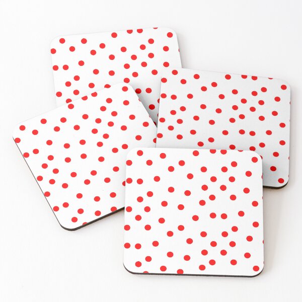 Item preview, Red Polka Dot Bed Cover designed and sold by deanworld.