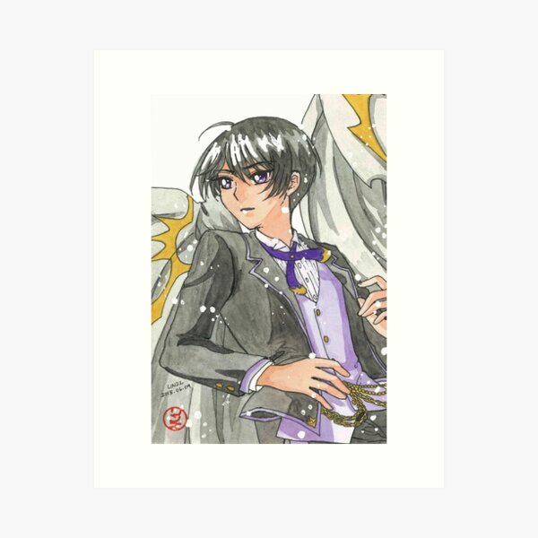 Yuna D. Kaito Cardcaptor Sakura Clear Card Arc - Chasing Art Print