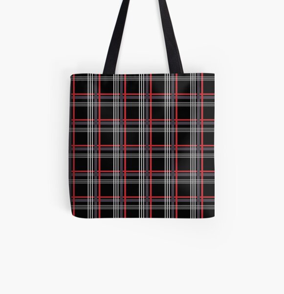 GTi Tartan All Over Print Tote Bag