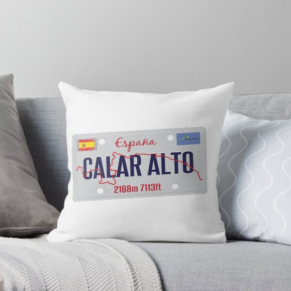 Item preview, Calar Alto Spain Espana Cyclist Motorcycle Licence Plate Sticker & T-Shirt 01 designed and sold by OuterShellUK.
