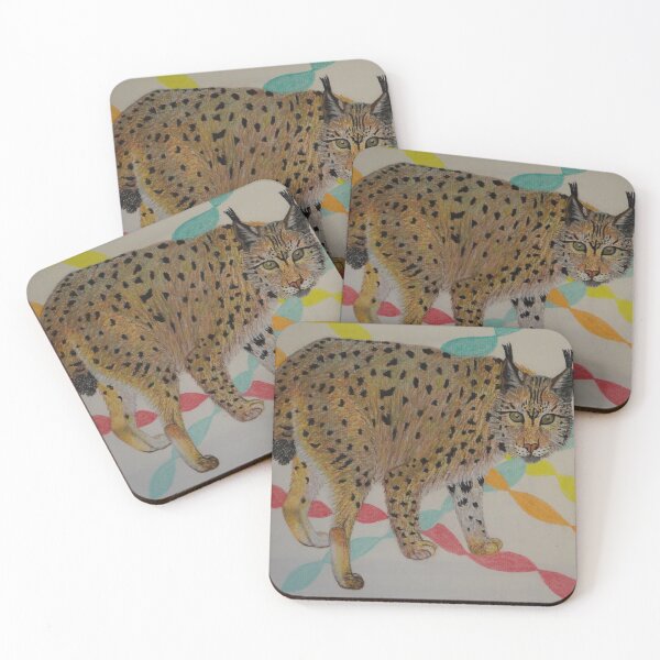 Item preview, Lynx with ribbons designed and sold by AlinaGordon.
