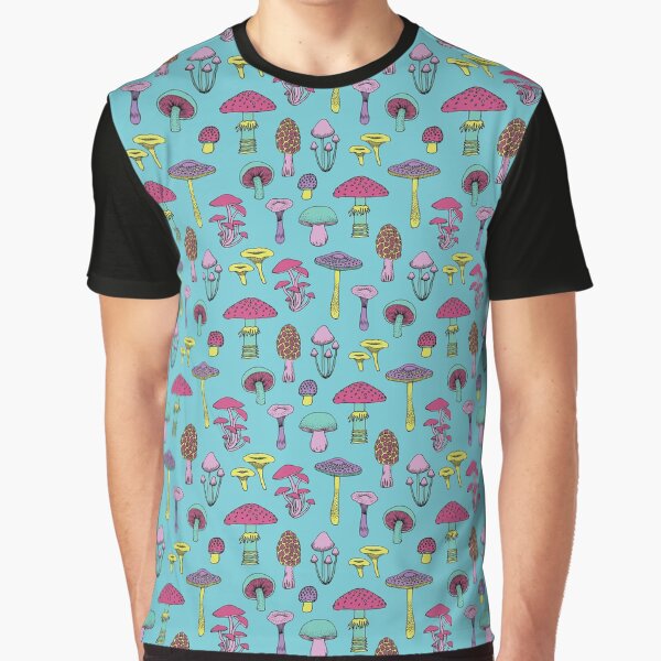 Item preview, Workout Mushrooms - fun fungus pattern by Cecca Designs designed and sold by Cecca-Designs.