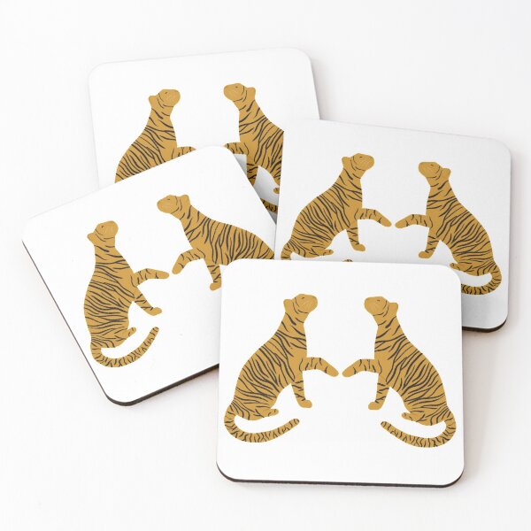 Item preview, Mirrored Tiger Illustration 2 designed and sold by ellaseymourdesi.