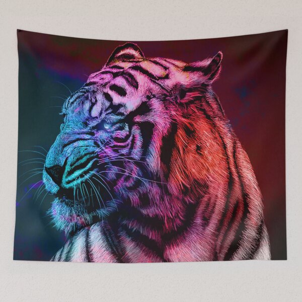 Item preview, TIGERS IN PARADISE  designed and sold by johnnyssandart.