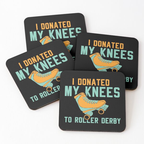 Item preview, I Donated My Knees To Roller Derby designed and sold by Sandra78.