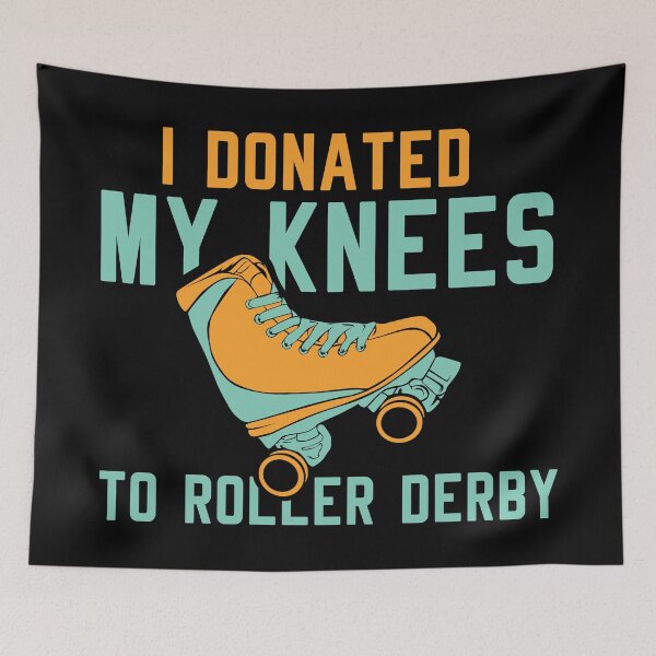 Item preview, I Donated My Knees To Roller Derby designed and sold by Sandra78.