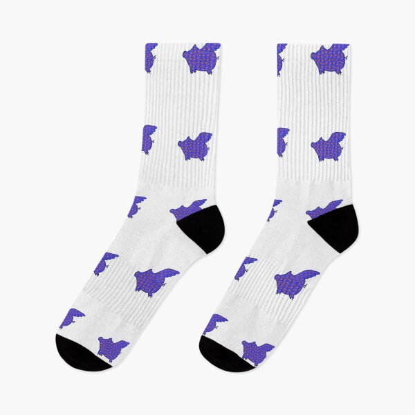 Item preview, Blue Flying Pig designed and sold by merchloh128.