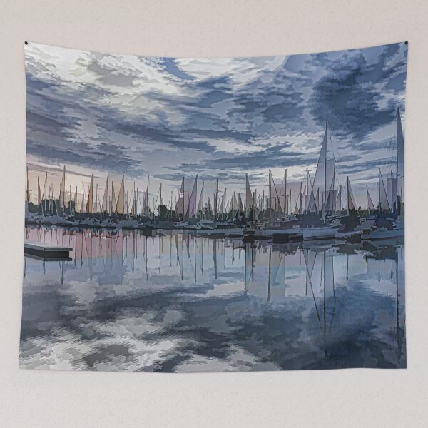 Item preview, Sailboat Summer Impressions designed and sold by Georgia Mizuleva.