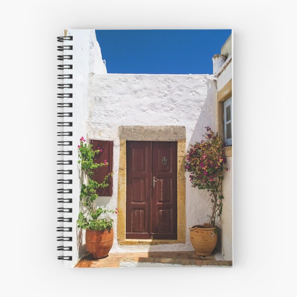 Item preview, House facade, Patmos island, Greece. designed and sold by Kostas Pavlis.