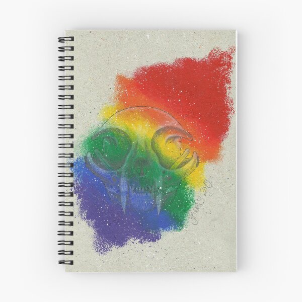 Item preview, cat skull ghost rainbow galaxy  designed and sold by jrivers.