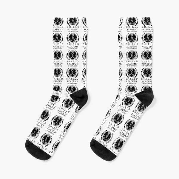 SHIELD Academy of Operations Socks