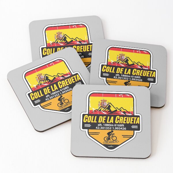 Item preview, Coll de la Creueta Spain Espana Cycle T-Shirt & Sticker - Ive Done It! 03 designed and sold by OuterShellUK.