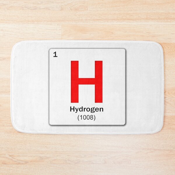 Item preview, Chemical element Hydrogen designed and sold by funkyworm.