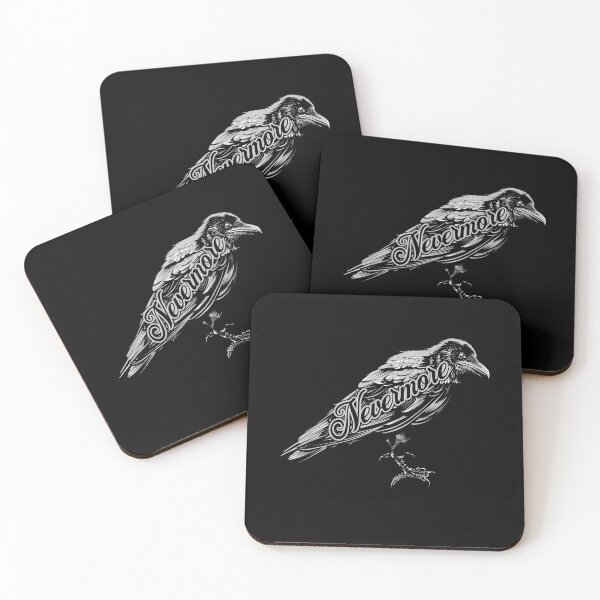 Item preview, Edgar Allen Poe Distressed Vintage Nevermore Quoth The Raven designed and sold by grendelfly73.