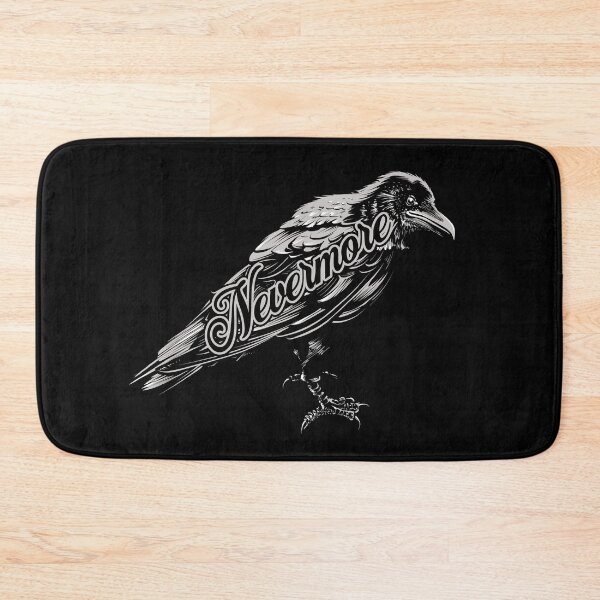Item preview, Edgar Allen Poe Distressed Vintage Nevermore Quoth The Raven designed and sold by grendelfly73.