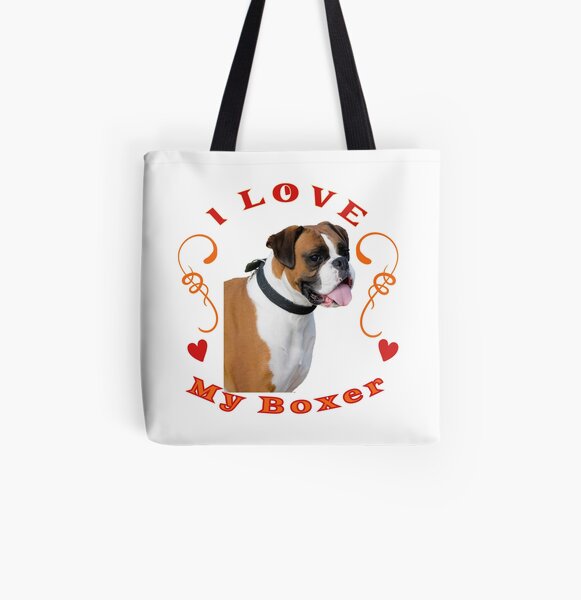 Crazy spaniel lady tote bag dog pet animal puppy love heart funny Spaniel 1826