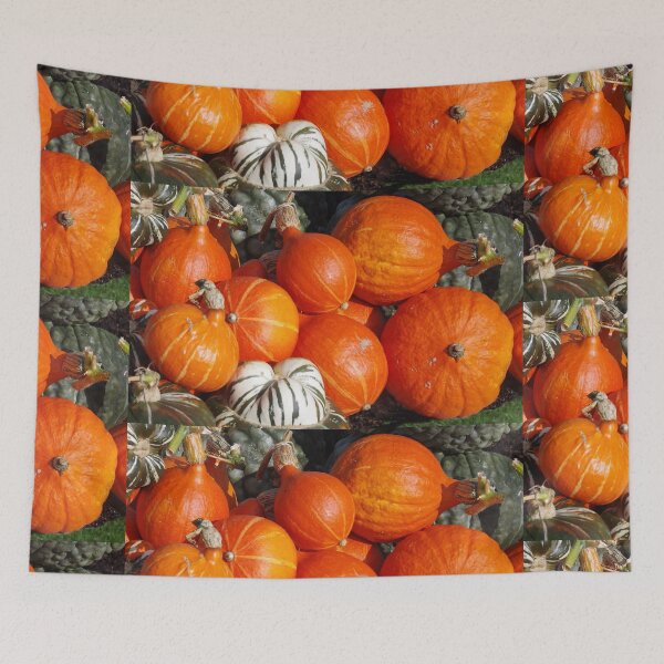 Item preview, A Pile Of Bright Pumpkins designed and sold by lezvee.