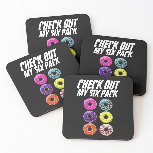 Item preview, Check out my six pack of donuts funny abs gym humor for donut lover designed and sold by alenaz.