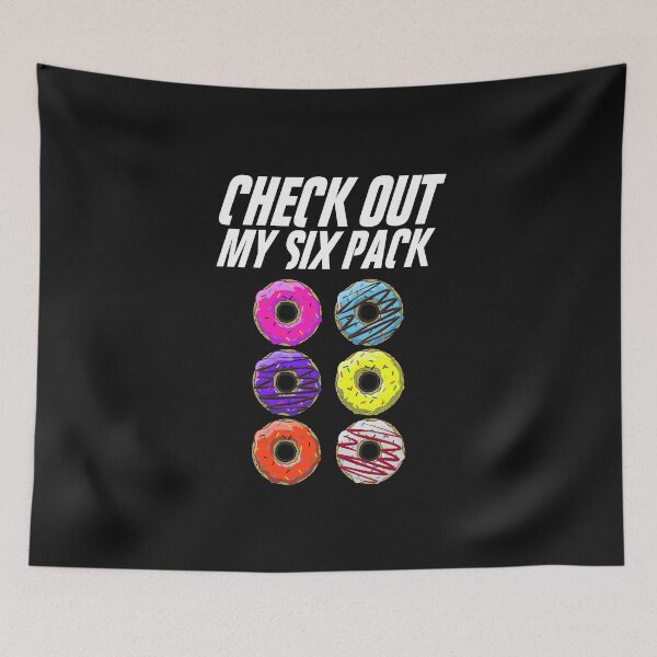 Item preview, Check out my six pack of donuts funny abs gym humor for donut lover designed and sold by alenaz.