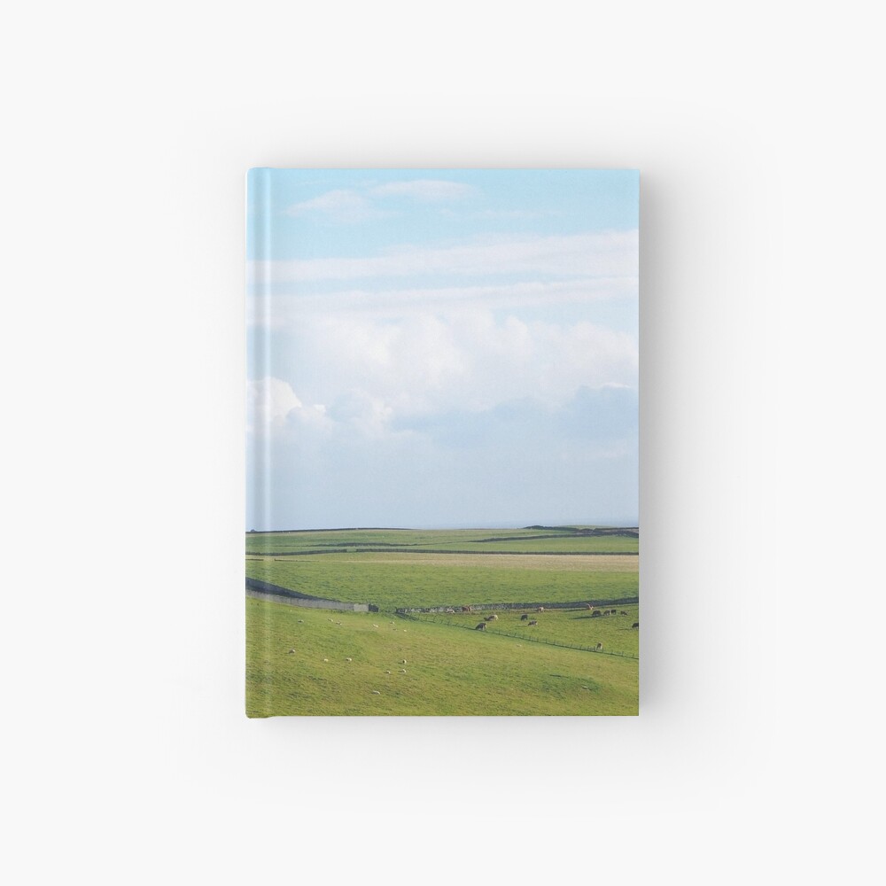 A Scottish landscape Hardcover Journal