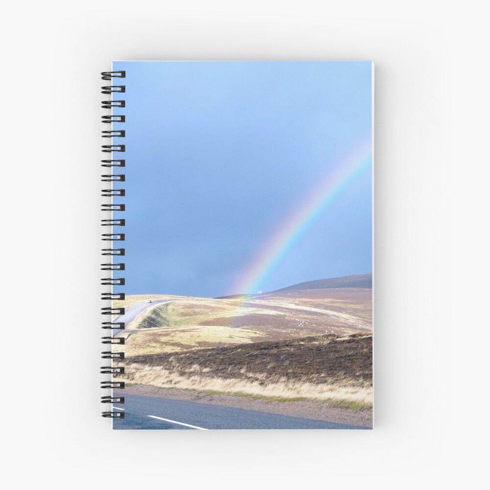 A rainbow in your future Spiral Notebook
