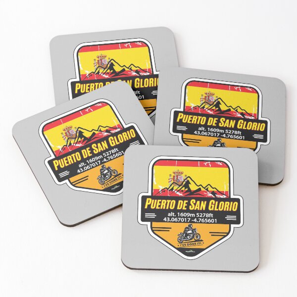 Item preview, Puerto de San Glorio Spain Espana Motorcycle T-Shirt & Sticker - Ive Done It! 03 designed and sold by OuterShellUK.