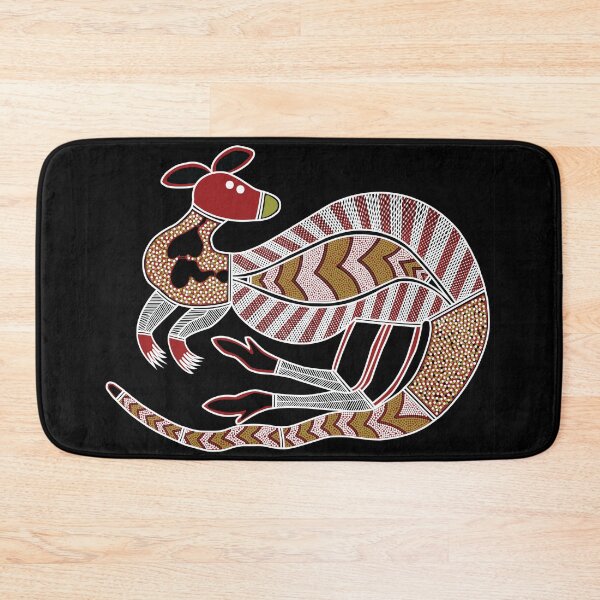 Item preview, Authentic Aboriginal Art -  The Kangaroo designed and sold by HogarthArts.