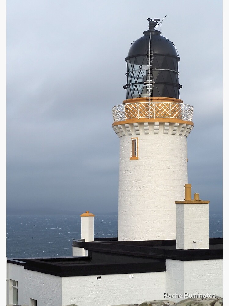 Dunnet Head Lighthouse in Scotland by RachelRuminates