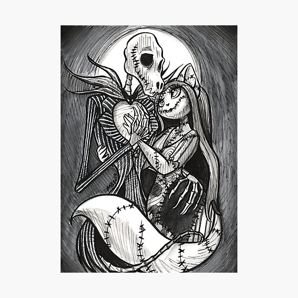 Jack Skellingdog & Sally Ragcat Photographic Print