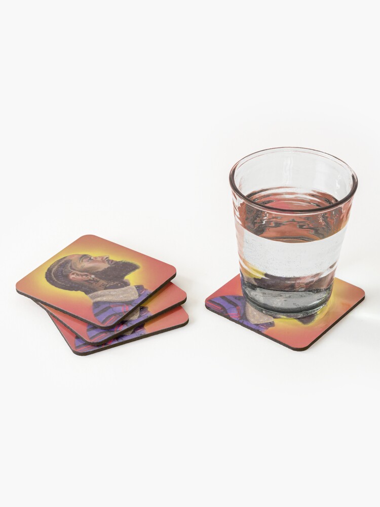 Alternate view of Sunset on Slauson Coasters (Set of 4)