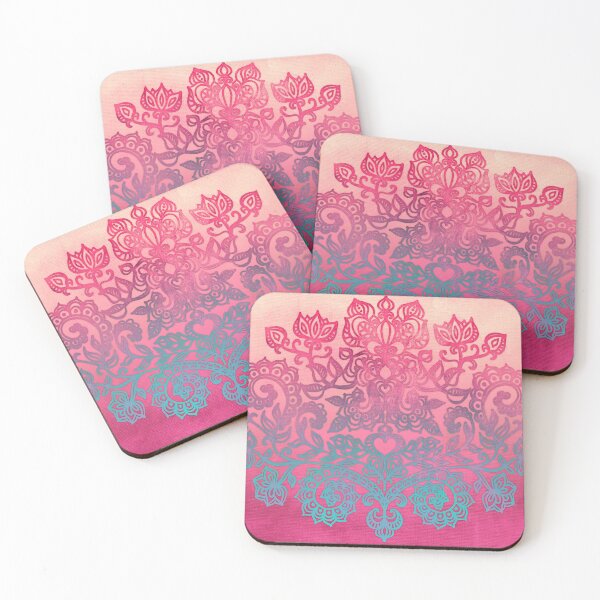 Item preview, Ombre Folk Art Doodle designed and sold by micklyn.