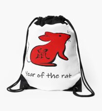 Chinesisches Neujahrsfest 2020 - Jahr der Ratte Turnbeutel