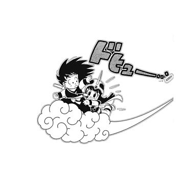 san goku chill | Sticker