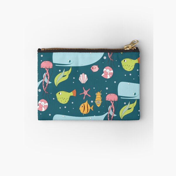 Item preview, Seamless pattern with underwater scene designed and sold by BlueLela.