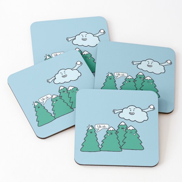Item preview, Cloud being a bully (Snowcaps) designed and sold by Awesomesauce-ST.