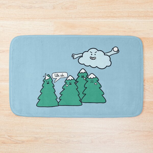 Item preview, Cloud being a bully (Snowcaps) designed and sold by Awesomesauce-ST.
