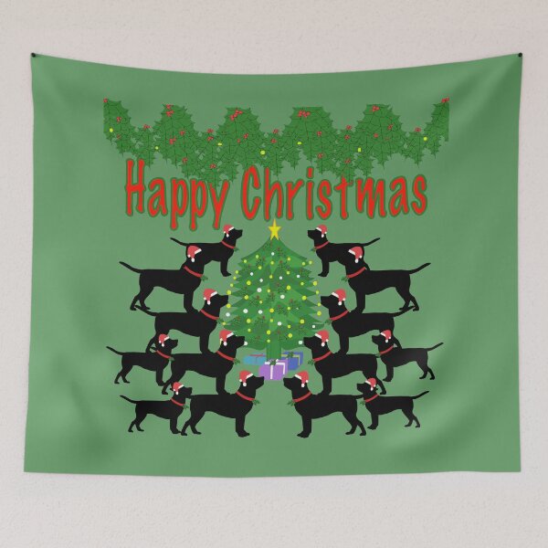 Item preview, Labradors at Christmas designed and sold by designInk.