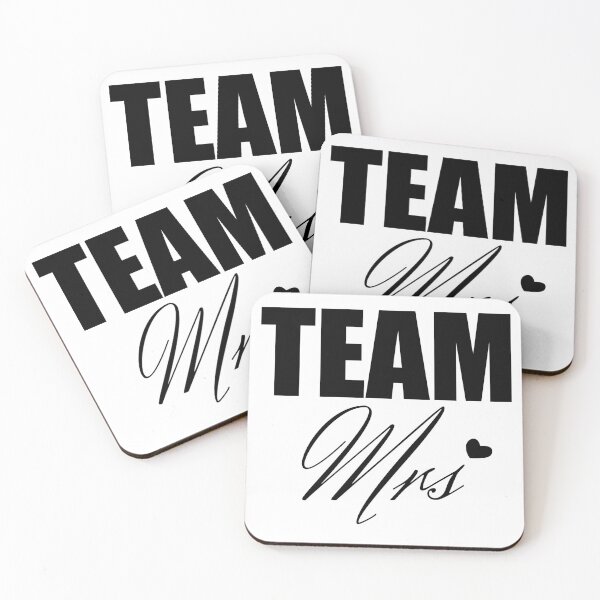 Item preview, Bride Team "Mrs" designed and sold by KateMarc.