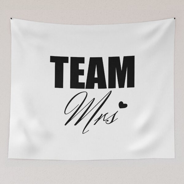 Item preview, Bride Team "Mrs" designed and sold by KateMarc.