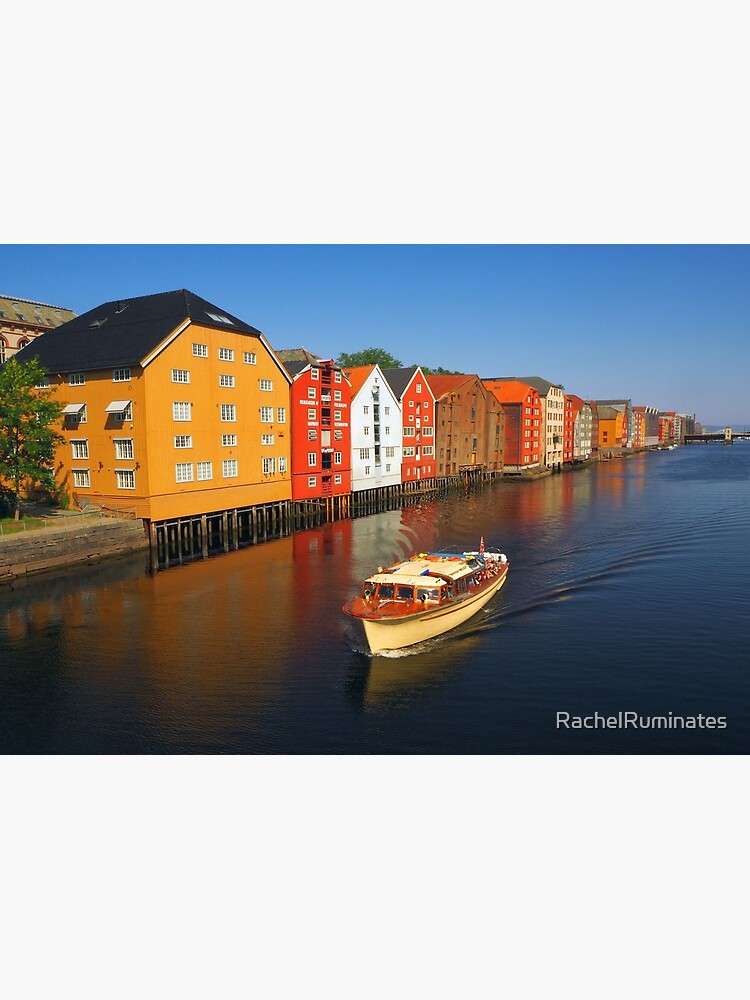Colorful Trondheim, Norway by RachelRuminates